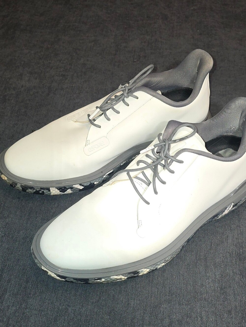 G/FORE Men Gallivan2r G/LOCK Golf Shoes Snow Charcoal Camo 10.5